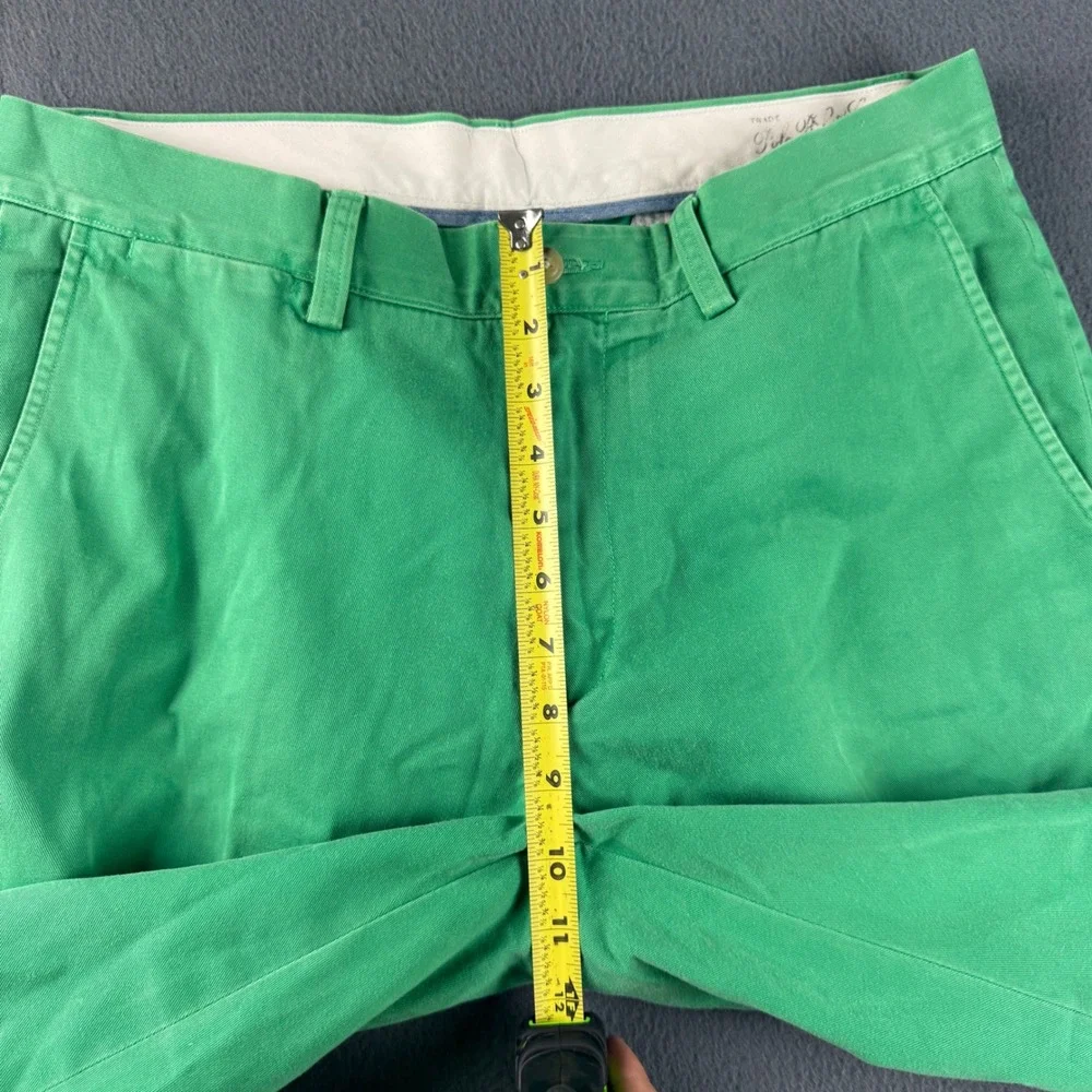 Polo Ralph Lauren Pants Men's 32x30 Green Classic Fit Chino Trousers Preppy